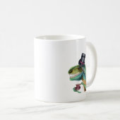 Viktorianisch Gentleman Tyrannosaurus Rex Kaffeetasse (VorderseiteRechts)