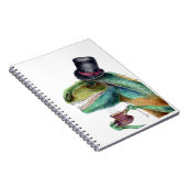 Viktorianisch Gentleman Tyrannosaurus Rex Notizblock (Rechte Seite)