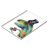 Viktorianisch Gentleman Tyrannosaurus Rex Notizblock (Linke Seite)