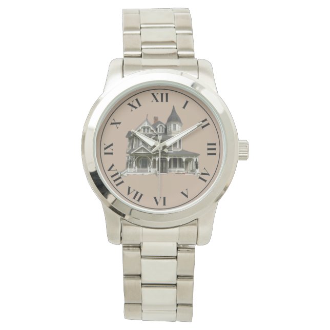 Viktorianisch George F. Barber beobachtet römische Armbanduhr (Vorderseite)