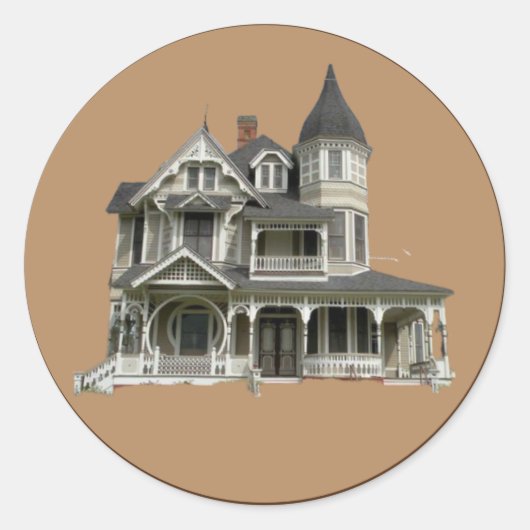 Viktorianisch George F. Barber Stickers (Vorderseite)