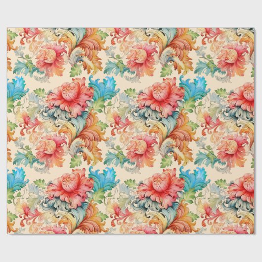 Viktorianisch Geschenkpapier (Flach)