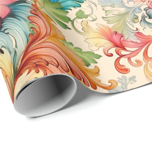 Viktorianisch Geschenkpapier (Rolleneckpunkt)