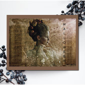 Viktorianisch Ghost Lady-in-Gewartet Karte