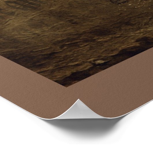 Viktorianisch Ghost Lady-in-Gewartet Poster (Ecke)