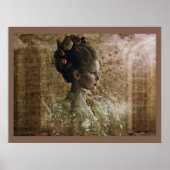 Viktorianisch Ghost Lady-in-Gewartet Poster (Vorne)