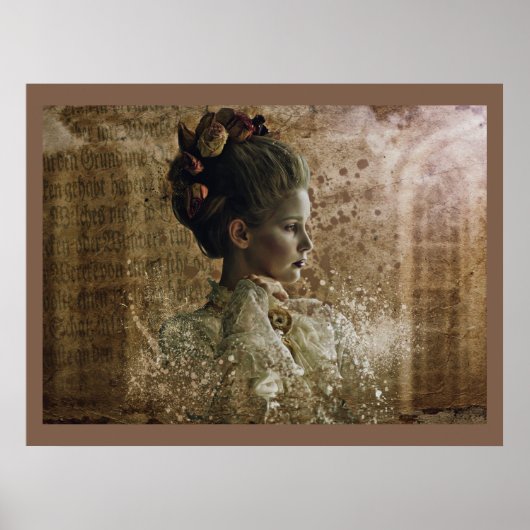 Viktorianisch Ghost Lady-in-Gewartet Poster (Vorne)