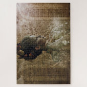 Viktorianisch Ghost Lady-in-Gewartet Puzzle (Vertikal)