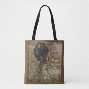 Viktorianisch Ghost Lady-in-Gewartet Tasche