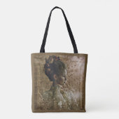Viktorianisch Ghost Lady-in-Gewartet Tasche (Rückseite)