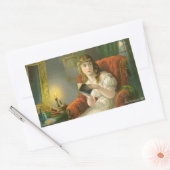 Viktorianisch Ghost Story Rechteckiger Aufkleber (Umschlag)