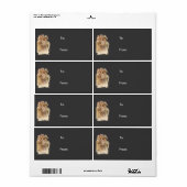 Viktorianisch Girls Black Vintage Weihnachtsgesche (Vorne)