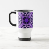 Viktorianisch Gothic Lila und blau Reisebecher (Links)
