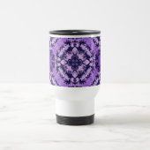 Viktorianisch Gothic Lila und blau Reisebecher (Mittel)