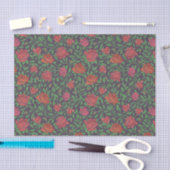 Viktorianisch Gothic Perfect Red & Fuchsia Rose Seidenpapier (Handwerk)