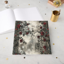 Viktorianisch Gotische Gartenmuster Rose Muster