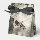 Viktorianisch Gotische Gartenmuster Rose Muster Geschenkschachtel (Vorderseite)