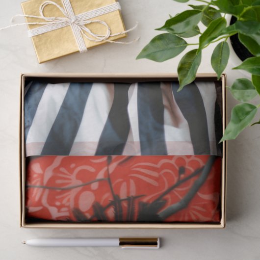 Viktorianisch-gotische Mode-Dekoupage Seidenpapier (Geschenk)