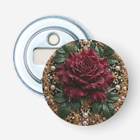 Viktorianisch-gotisches Floral Flaschenöffner (Vorderseite)