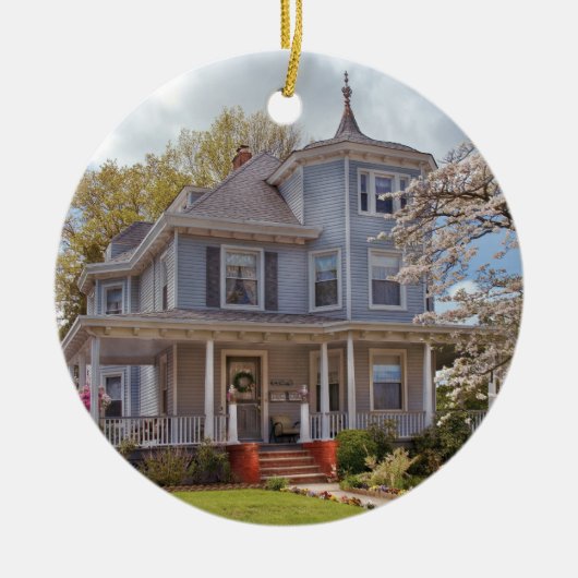 Viktorianisch - Grannies House Keramikornament (Vorne)