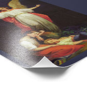 Viktorianisch Guardian Angel Fotodruck (Ecke)