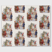 Viktorianisch Guardian Angel Weihnachtsgeschenke K Geschenkpapier (Flach)