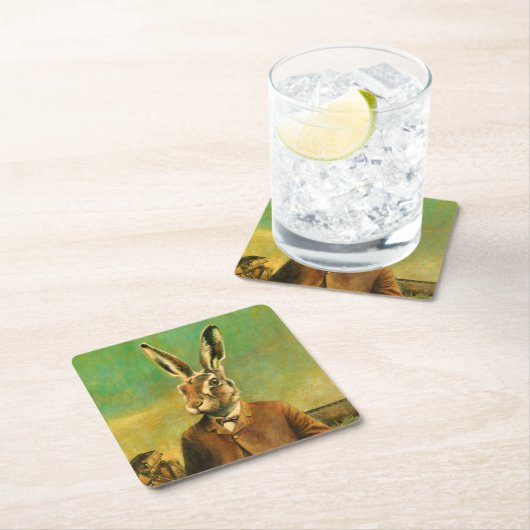 Viktorianisch Hare Custom Untersetzer (Vor Ort)