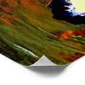 Viktorianisch Hexe Vintag Portrait Poster (Ecke)