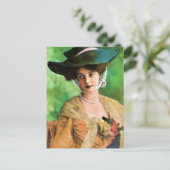 VIKTORIANISCH HÜBSCHE LADY FRAMAN POSTCARD POSTKARTE (Stehend Vorderseite)
