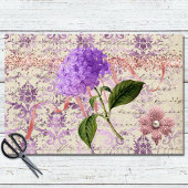 Viktorianisch Hydrangea Ephemera Decoupage Seidenpapier