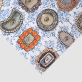 Viktorianisch Inspiriert Lover's Eyes, Originalkun Seidenpapier (Detail)