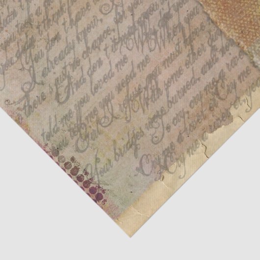 Viktorianisch Inspiriert Teleskopuhr und Skript Seidenpapier (Ausschnitt)