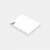 Viktorianisch Kitesurfen personalisieren Post-it Klebezettel (angewinkelt)