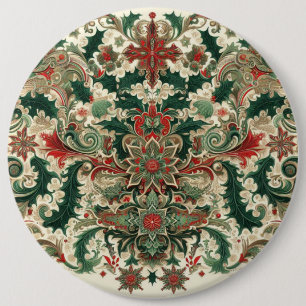 Viktorianisch/klassisch/Vintage Weihnachten Button