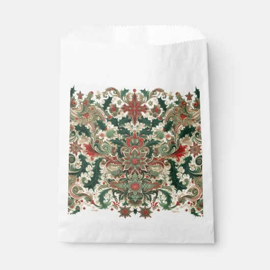 Viktorianisch/klassisch/Vintage Weihnachten Geschenktütchen (Vorderseite)