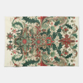 Viktorianisch/klassisch/Vintage Weihnachten Geschirrtuch (Horizontal)