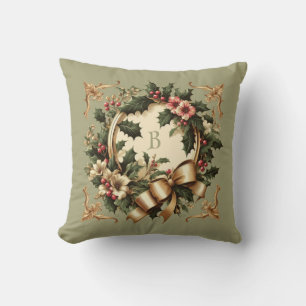 Viktorianisch/klassisch/Vintage Weihnachten Kissen