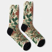Viktorianisch/klassisch/Vintage Weihnachten Socken (Rechts)
