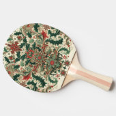 Viktorianisch/klassisch/Vintage Weihnachten Tischtennis Schläger (Seitenansicht)