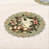 Viktorianisch/klassisch/Vintage Weihnachten Untersetzer (angewinkelt)