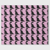 VIKTORIANISCH LADY PINK ANTIQUE GESCHENKPAPIER (Flach)
