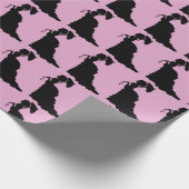 VIKTORIANISCH LADY PINK ANTIQUE GESCHENKPAPIER (Ecke)