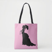 VIKTORIANISCH LADY PINK TASCHE (Vorderseite)