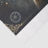 Viktorianisch Lion Butterflies Steampunk Decoupage Seidenpapier (Ausschnitt)