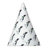 Viktorianisch Magpie Bird Partyhütchen (Rechts)