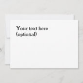 Viktorianisch Maiden Dankeskarte (Rückseite)