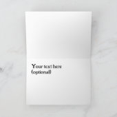 Viktorianisch Maiden Dankeskarte (Innenseite)