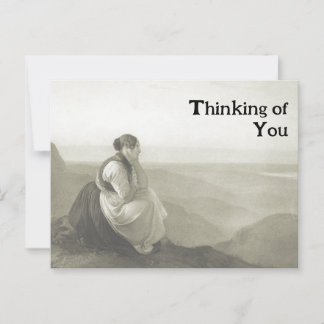 Viktorianisch Maiden Postkarte