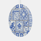 Viktorianisch Majolica: Patchwork Fliesenmuster. Ornament Aus Glas (Vorderseite links)