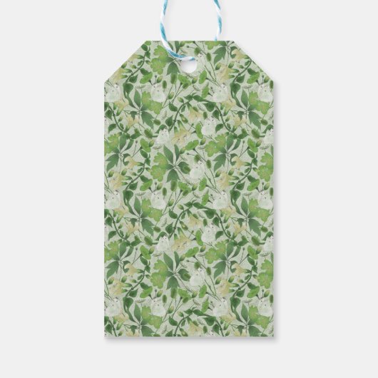 Viktorianisch Meadow Geschenkanhänger (Rückseite)